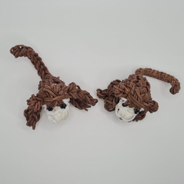 3D aapje sleutelhanger - Afbeelding 3